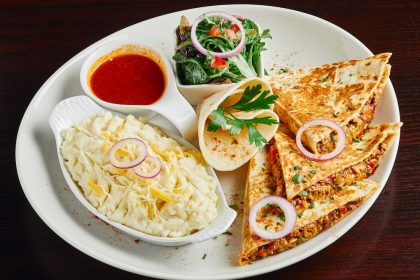 Quesadillas de boeuf (accompagnement au choix)