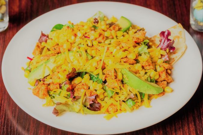 Salade de poulet fajitas