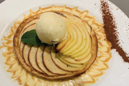 Tarte fine aux pommes